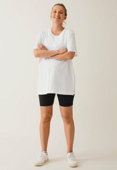 Maternity biker shorts - Black via Boob Design