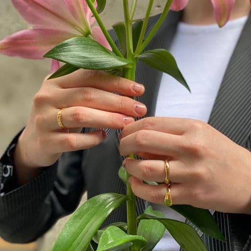 THE COCO RING - 18k gold vermeil from Bound Studios