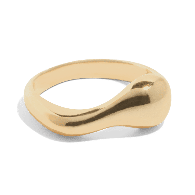 THE JUNE RING - 18k gold vermeil from Bound Studios