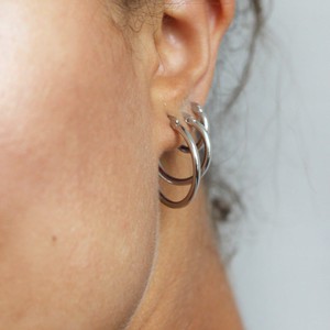 ALL THE BASE HOOPS - 18k gold vermeil from Bound Studios