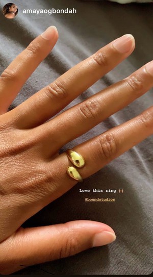 THE ONA RING - solid gold from Bound Studios