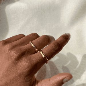 THE COCO RING - solid gold from Bound Studios