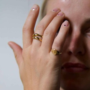 THE MALU RING  - Solid 14k yellow gold from Bound Studios