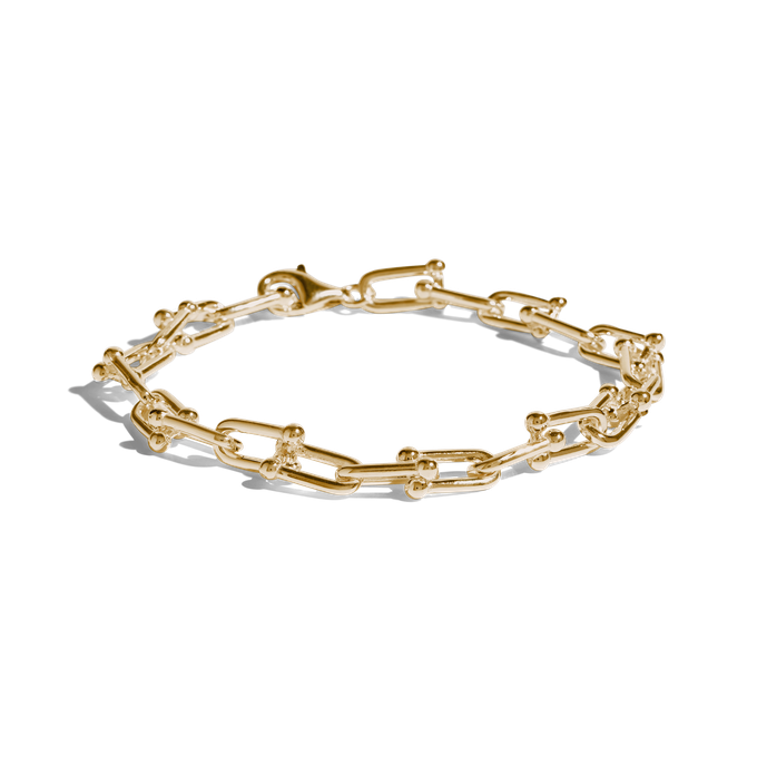 THE ANNA BRACELET - Solid 14k yellow gold from Bound Studios