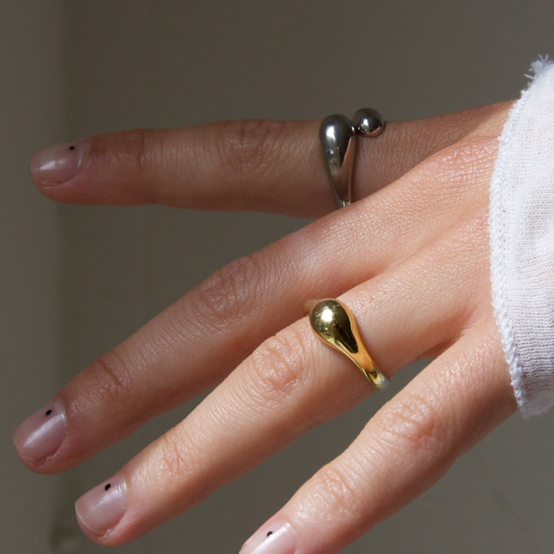 THE JUNE RING - 18k gold vermeil from Bound Studios