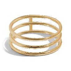 THE JADA RING - solid gold via Bound Studios