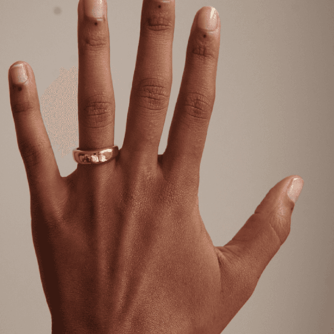 THE HARPER RING - Solid 14k gold from Bound Studios