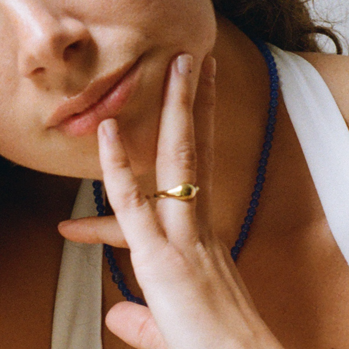 THE JUNE RING - 18k gold vermeil from Bound Studios