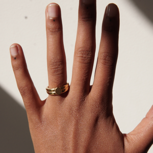 THE HARLOW RING - Solid 14k yellow gold from Bound Studios