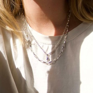 THE RILEY ROLO NECKLACE L - sterling silver from Bound Studios