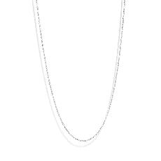 THE RILEY ROLO NECKLACE S - sterling silver via Bound Studios