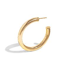 THE KENDAL HOOP L - 18k gold vermeil via Bound Studios