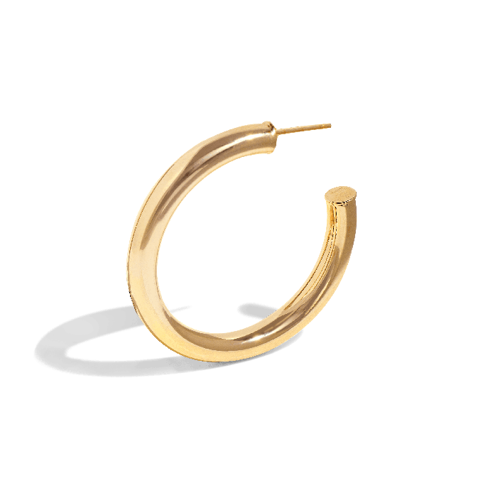 THE KENDAL HOOP L - 18k gold vermeil from Bound Studios