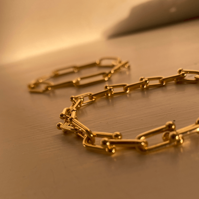 THE ANNA BRACELET - Solid 14k yellow gold from Bound Studios