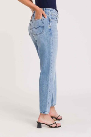 Caroline cropped jeans - blue reef light from Brand Mission