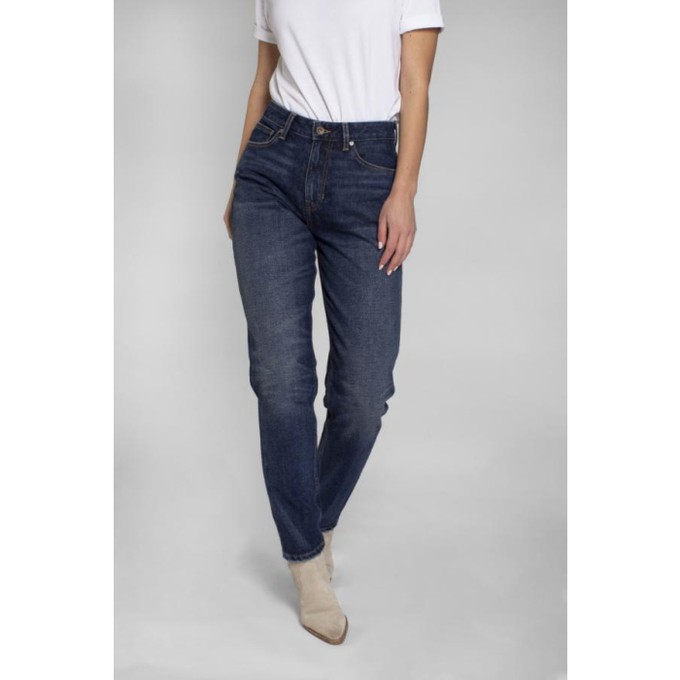 Nora Mom jeans - hemp blue from Brand Mission