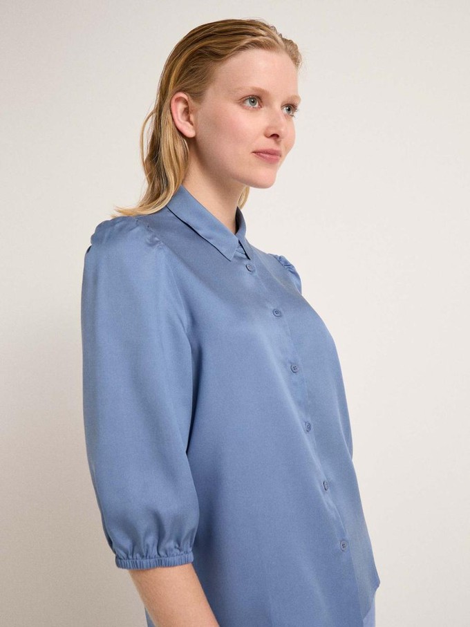 Blouse 3/4 ballonmouw - cloudy from Brand Mission