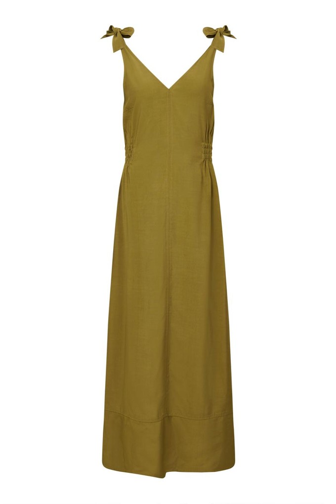 Marnie dress - khaki from Brand Mission