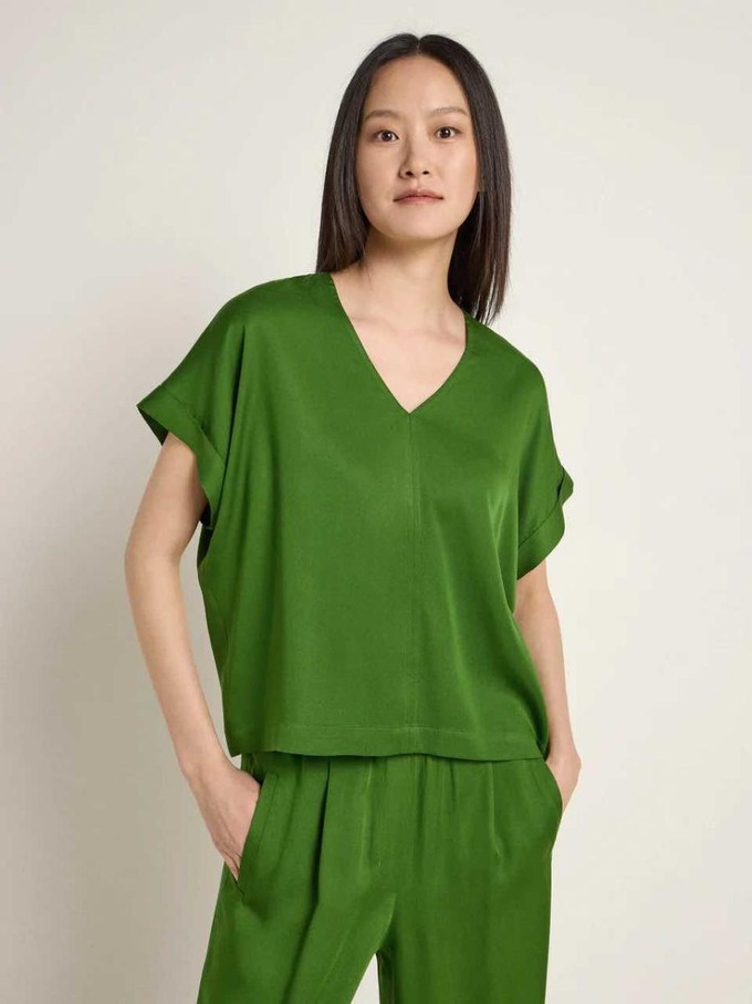 Top tencel - groen from Brand Mission