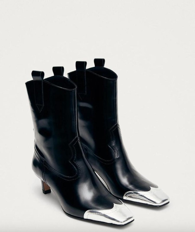 Hudson ankle boots - Black Silver from Brand Mission