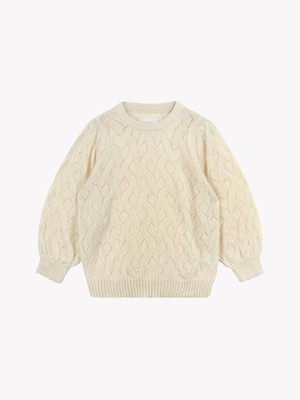 Dahlia sweater - ecru from Brand Mission