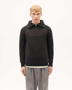 Otto knitted - grey wool via Brand Mission