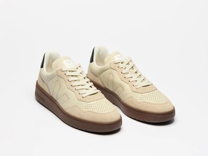 V90 O.T. leather sneaker - Pierre-Almond-Black from Brand Mission