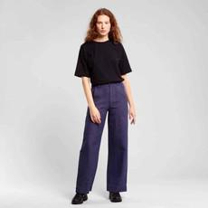 Vara workers broek - hemp navy via Brand Mission