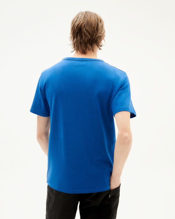 Hemp t-shirt - klein blue from Brand Mission