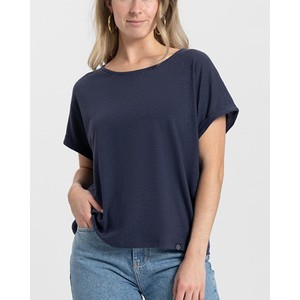 Bella linnen top - dark navy from Brand Mission