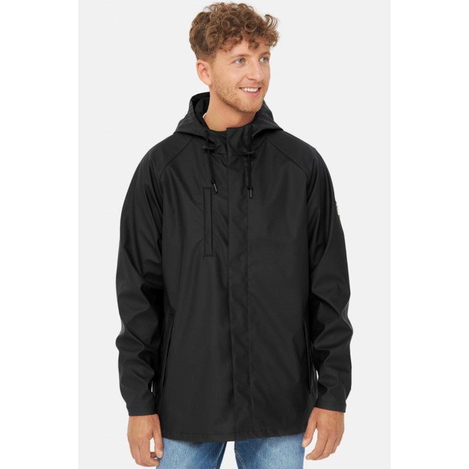 Passby Plain regenjas jas - jet black from Brand Mission