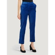 Alleegra Velvet pants - sapphire blue via Brand Mission