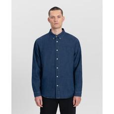 Sawyer denim shirt - washed indigo via Brand Mission