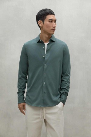 Gael shirt - dusty green from Brand Mission