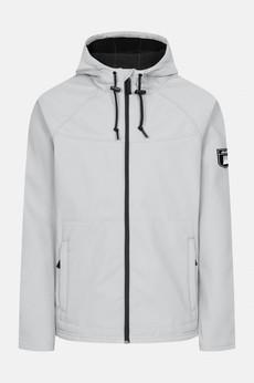 Isleby softshell jas - paloma grijs via Brand Mission