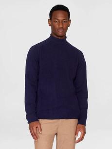 Basic roll-neck knit - total eclipse via Brand Mission