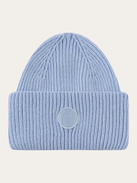 Big rib wool beanie - ashley blue from Brand Mission