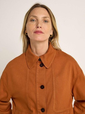 Relaxed jacket - almond from Brand Mission