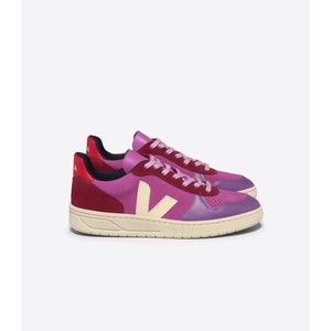 V10 suede sneaker - multi ultraviolet calcaire from Brand Mission