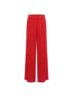 Pantalon tencel - rood from Brand Mission