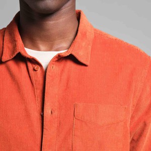 Shirt Varberg corduroy - cinnamon from Brand Mission