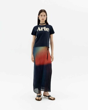 Ida Arte t-shirt - navy from Brand Mission