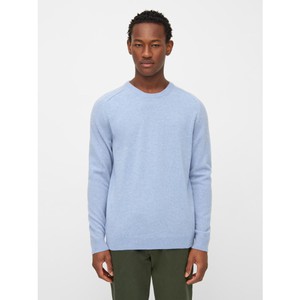 Basic o-neck knit - ashley blue from Brand Mission