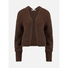 Louiza cardigan -coffee brown via Brand Mission