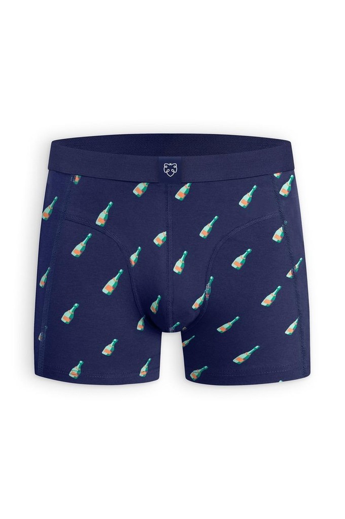 Champagne boxer - navy from Brand Mission