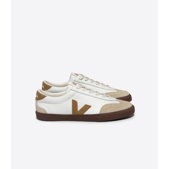 Volley sneaker - white tent bark from Brand Mission