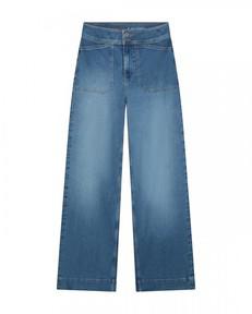 Farrah worker jeans - ocala blue via Brand Mission