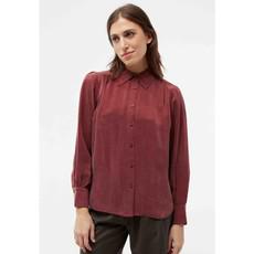 Kasia blouse - cranberry via Brand Mission