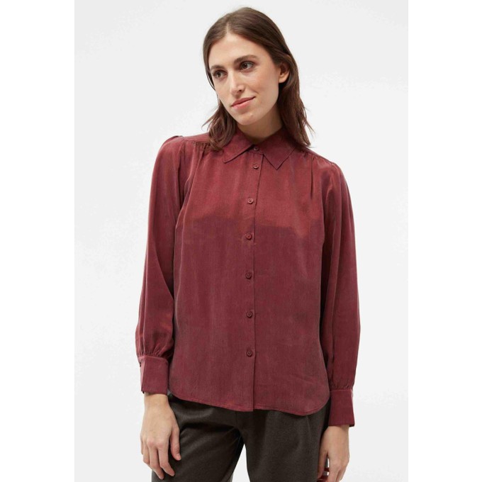 Kasia blouse - cranberry from Brand Mission