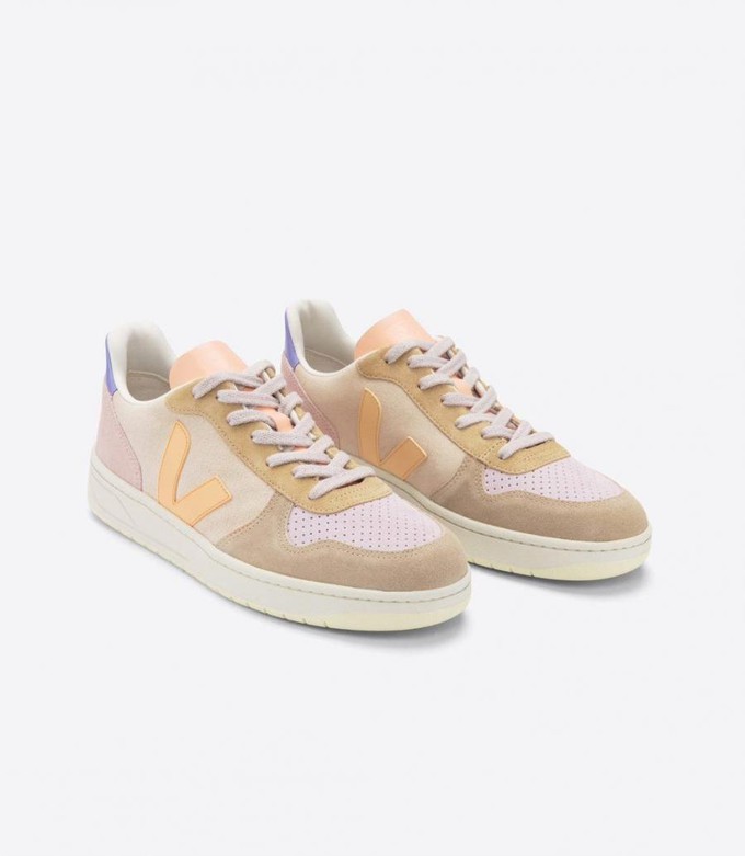 V10 sneaker - multico peach from Brand Mission